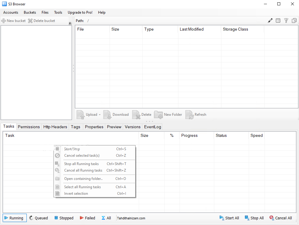 S3 Browser الكراك
